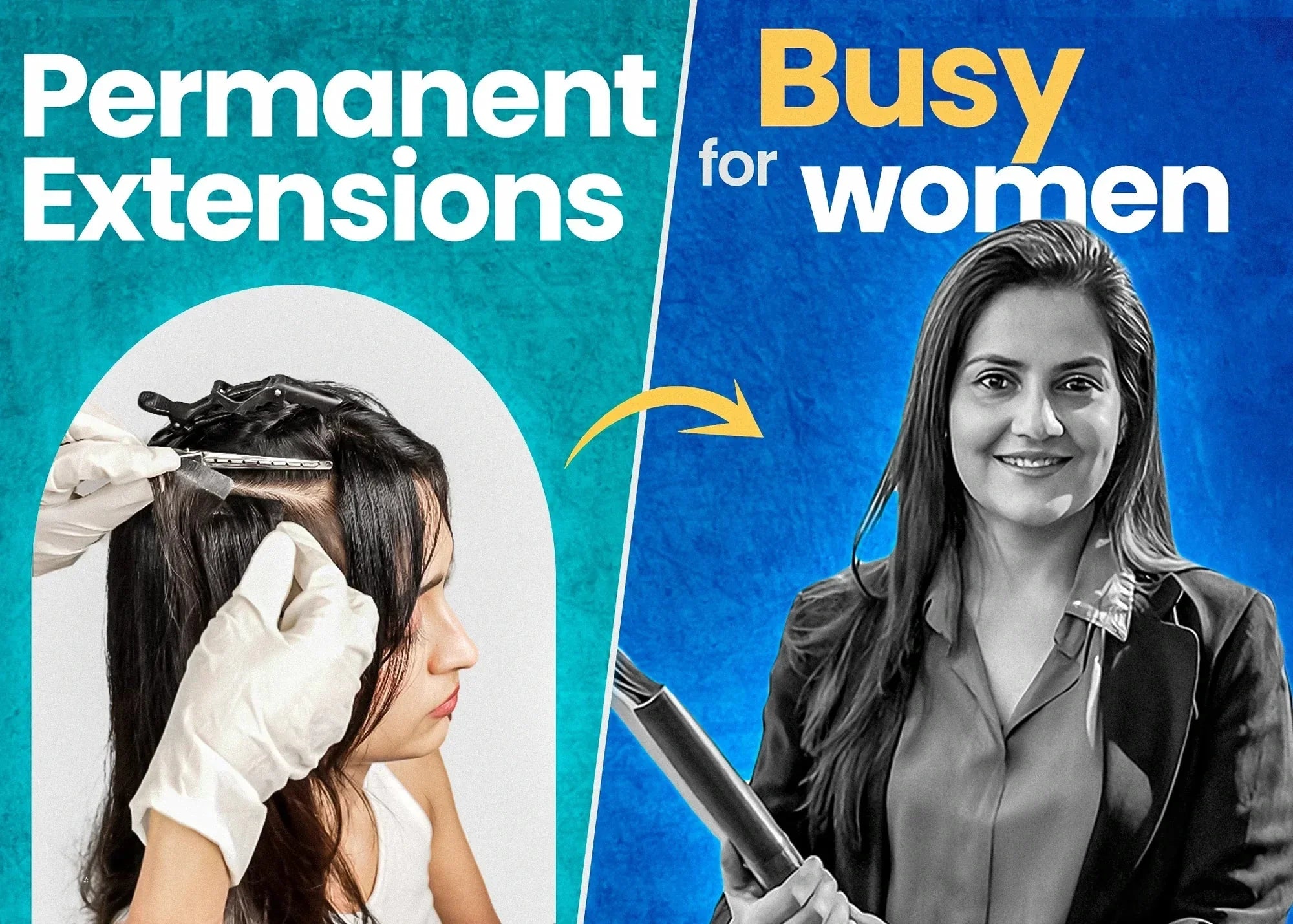 10 Reasons Permanent Extensions Are Perfect for Busy Women - Alchemane Hair Extensions
