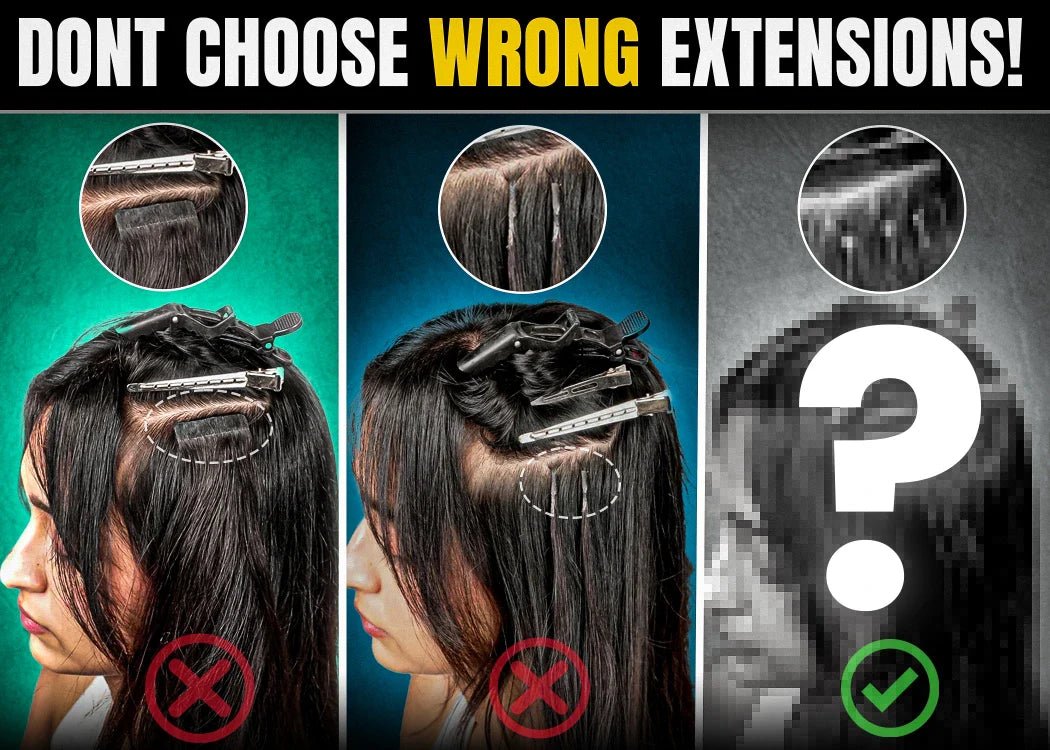 3 Permanent Extensions Types That Look Natural and Last Long - Alchemane Hair Extensions