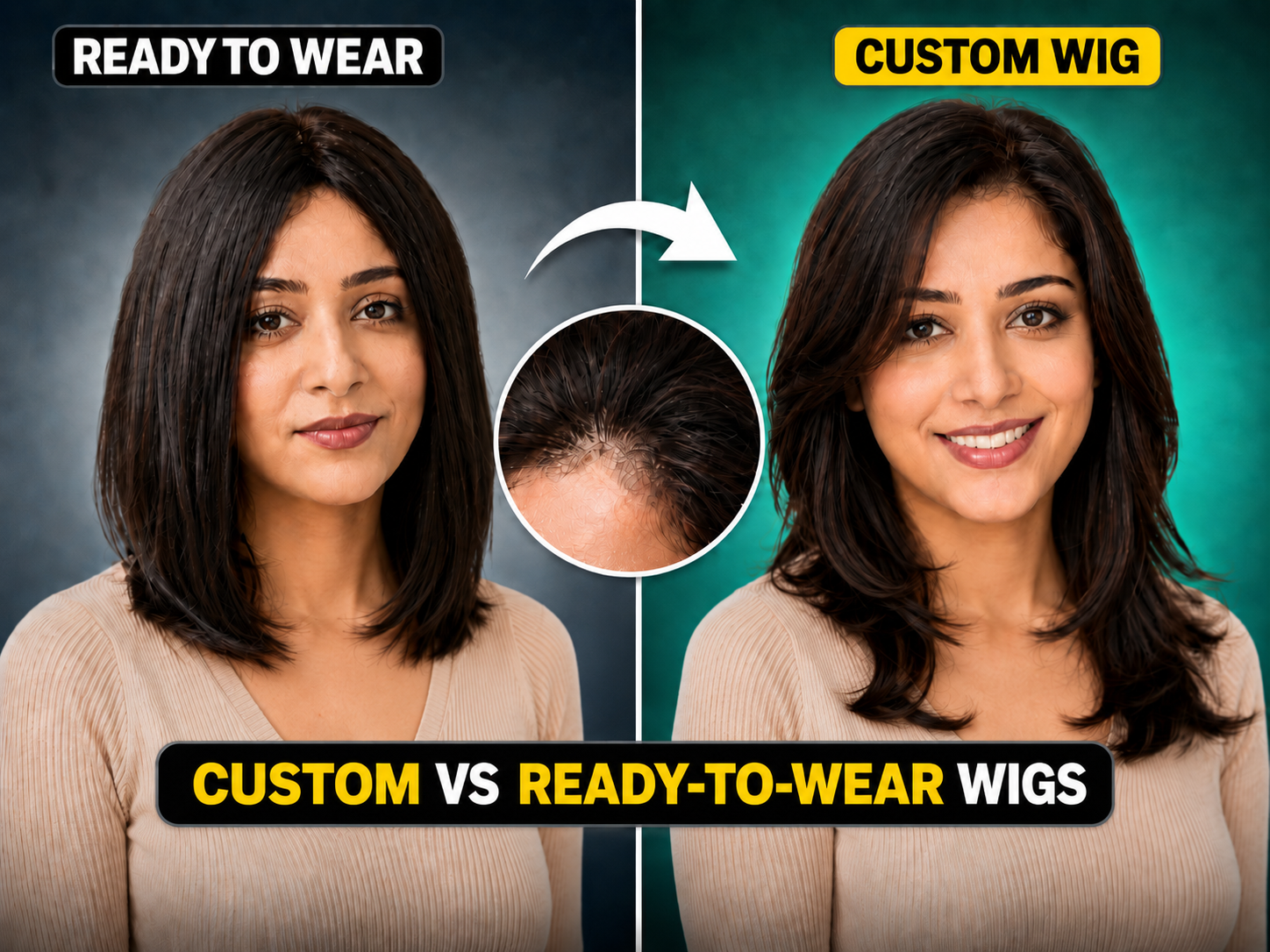 Custom vs Ready to Wear Wigs: The Truth About Which One Actually Looks More Natural