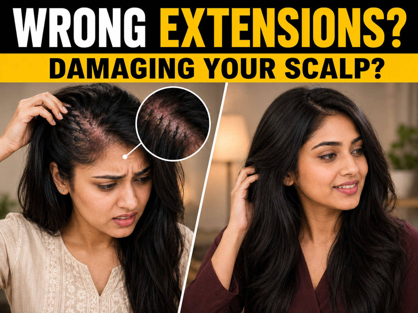 Are You Damaging Your Scalp With the Wrong Permanent Extensions?