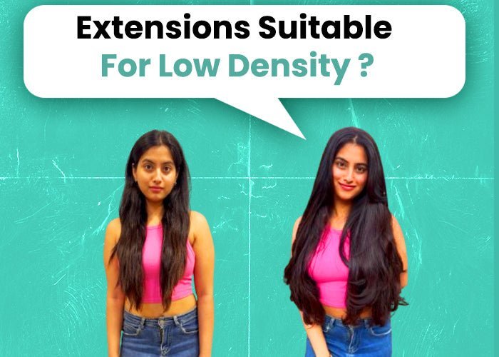Are Permanent Extensions Suitable for Low-Density Hair? - Alchemane Hair Extensions