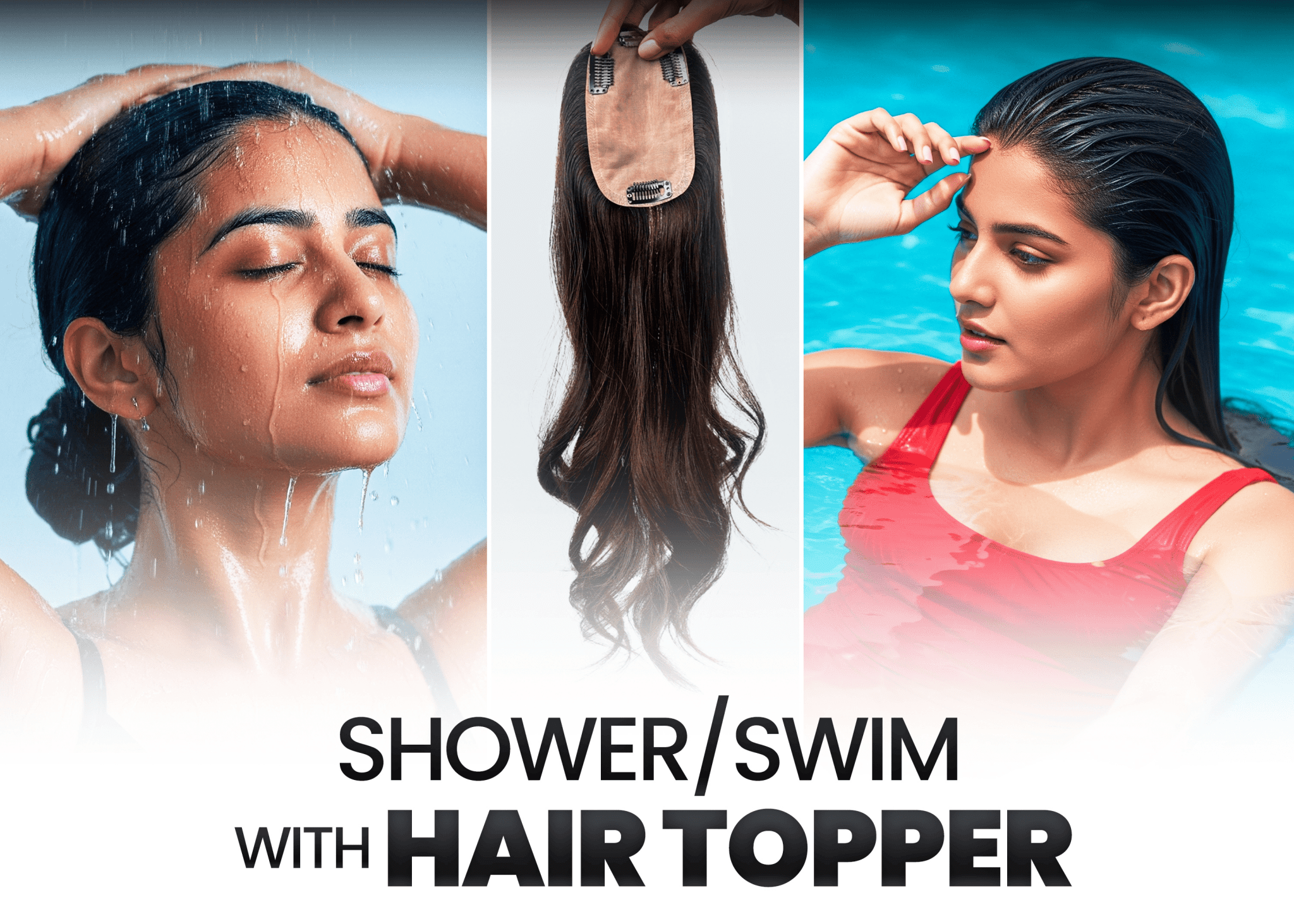 Can You Really Shower or Swim with a Hair Topper? The Truth No One Tells You - Alchemane Hair Extensions