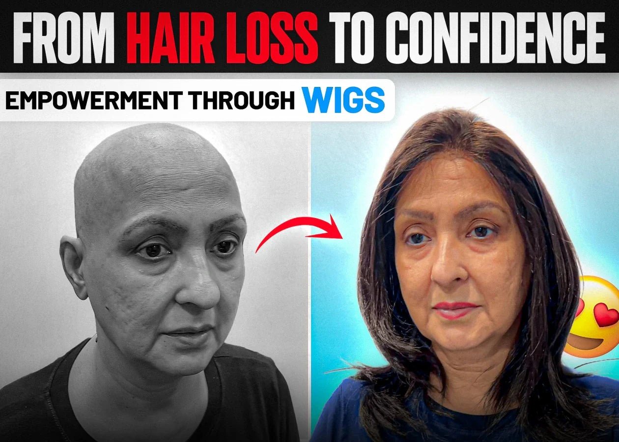 From Hair Loss to Confidence: Real Stories of Indian Women Who Found Empowerment Through Wigs - Alchemane Hair Extensions