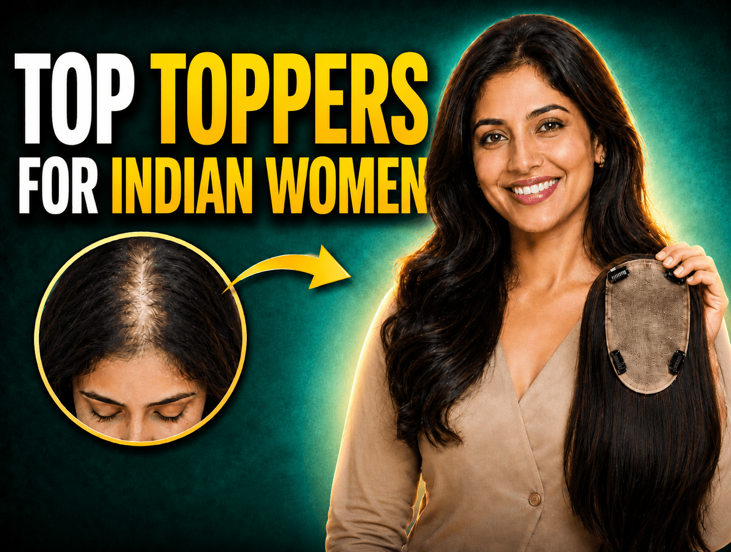 Get Compliments, Not Questions: Top Toppers for Indian Women - Alchemane Hair Extensions