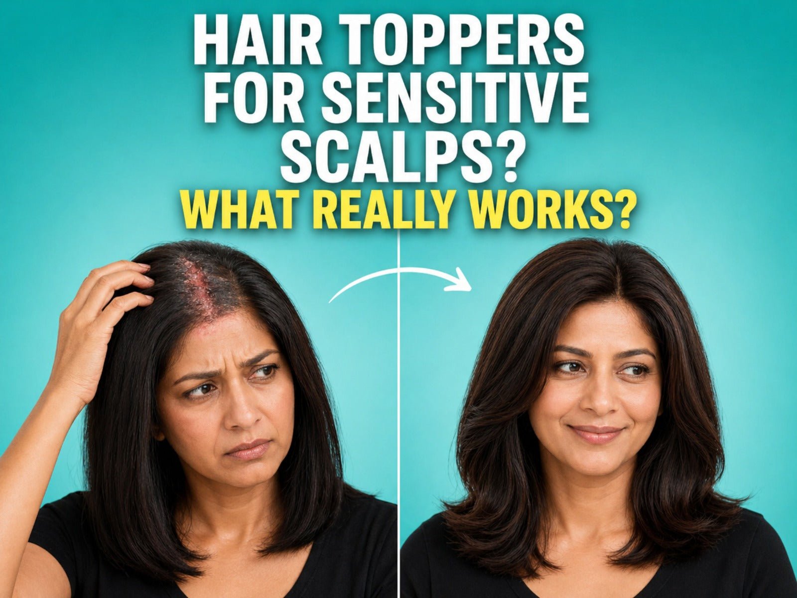 Hair Toppers for Women with Sensitive Scalps: What Really Works - Alchemane Hair Extensions