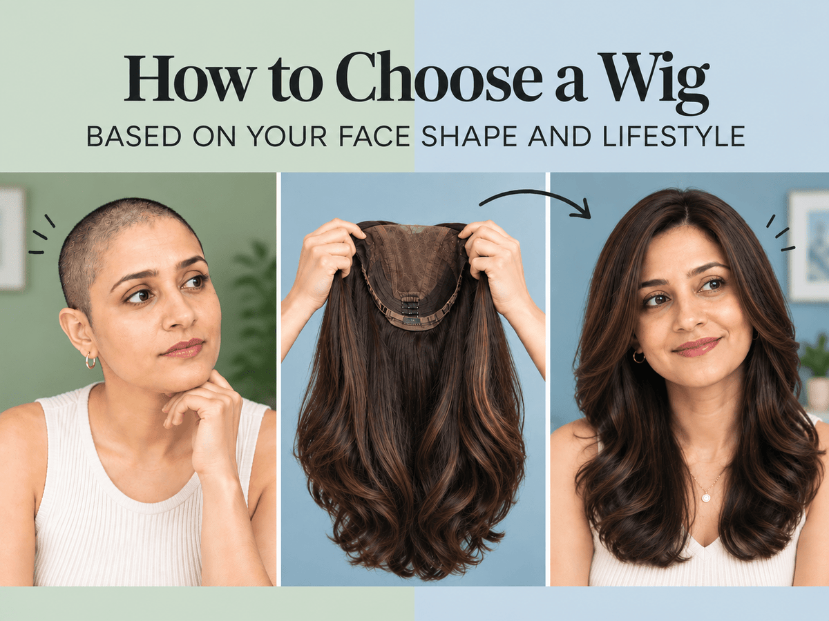 How to Choose a Wig Based on Your Face Shape and Lifestyle - Alchemane Hair Extensions