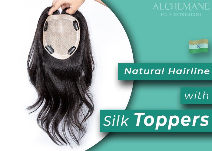 How to Get a Natural Hairline with Human Hair Toppers - Alchemane Hair Extensions