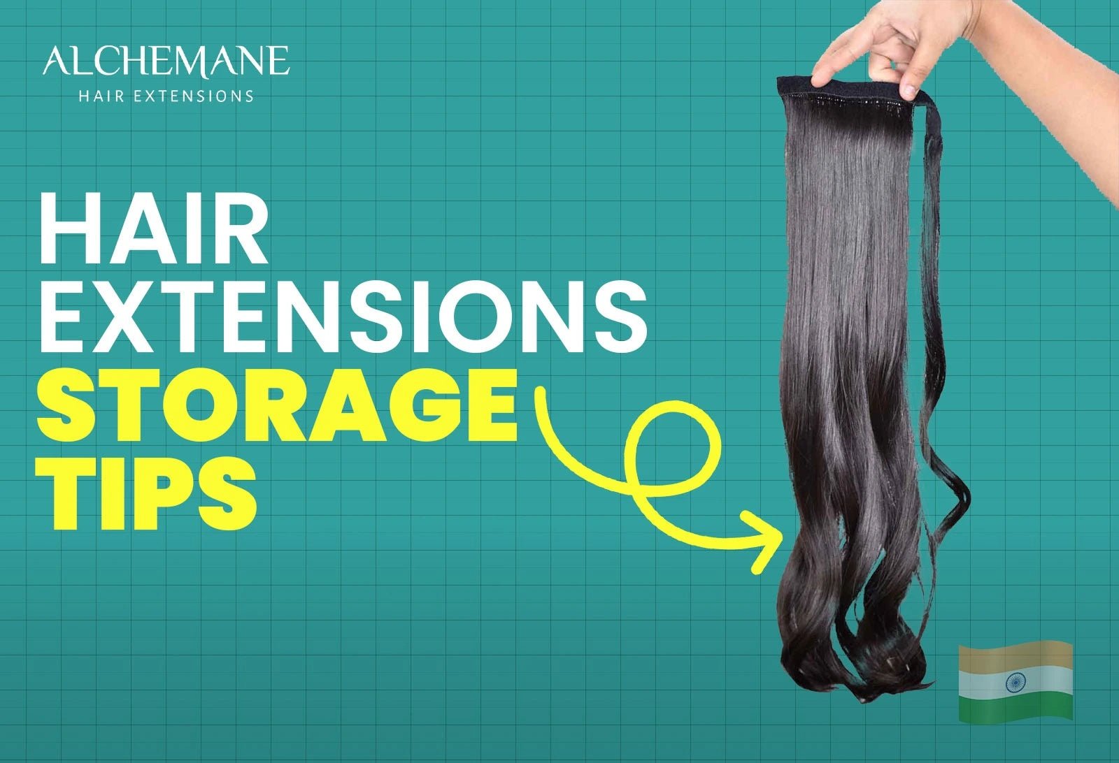 How to Store Human Hair Extensions Properly? - Alchemane Hair Extensions