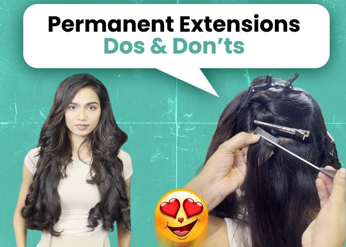 How to Wash Your Hair with Permanent Hair Extensions: Dos and Don’ts - Alchemane Hair Extensions
