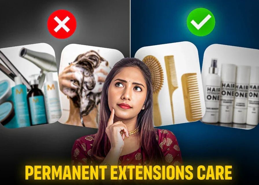 The Do’s and Don’ts of Maintaining Permanent Hair Extensions - Alchemane Hair Extensions