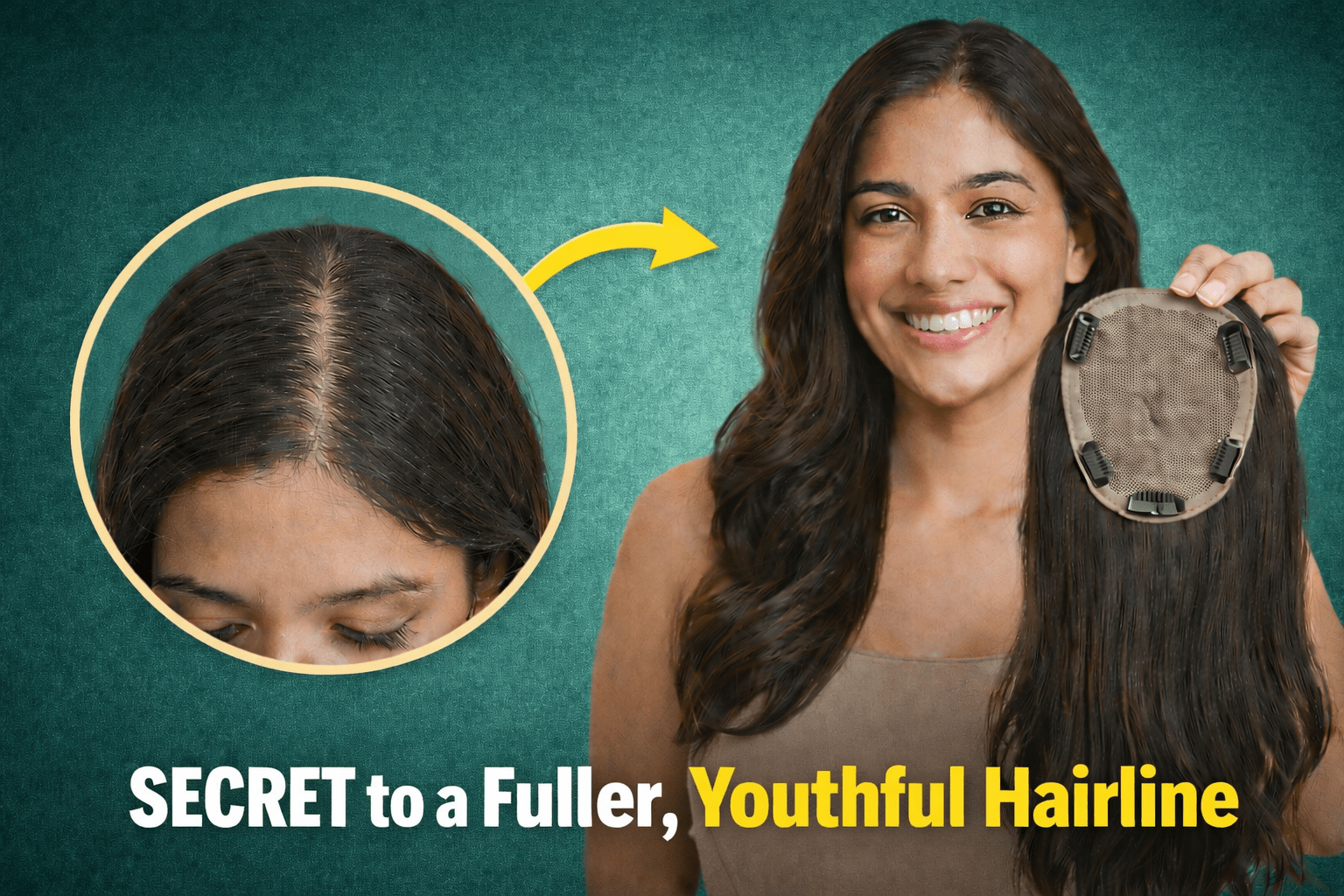The Secret to a Fuller, Youthful Hairline No One Talks About - Alchemane Hair Extensions