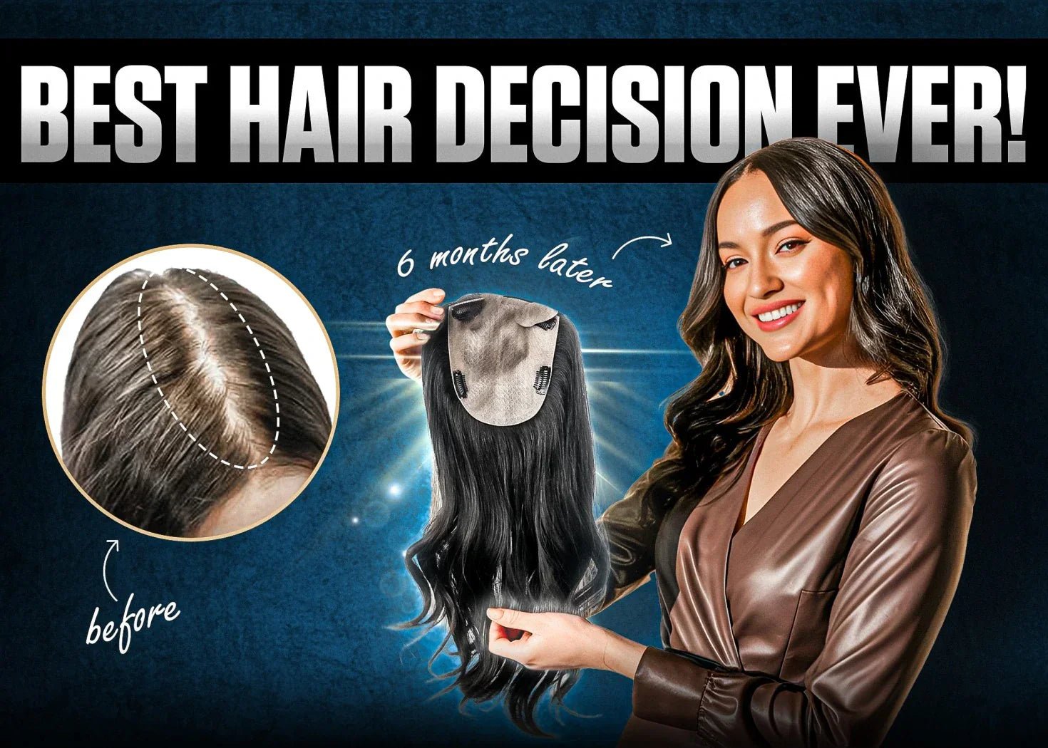 What Women Are Saying About Hair Toppers After 6 Months of Use - Alchemane Hair Extensions