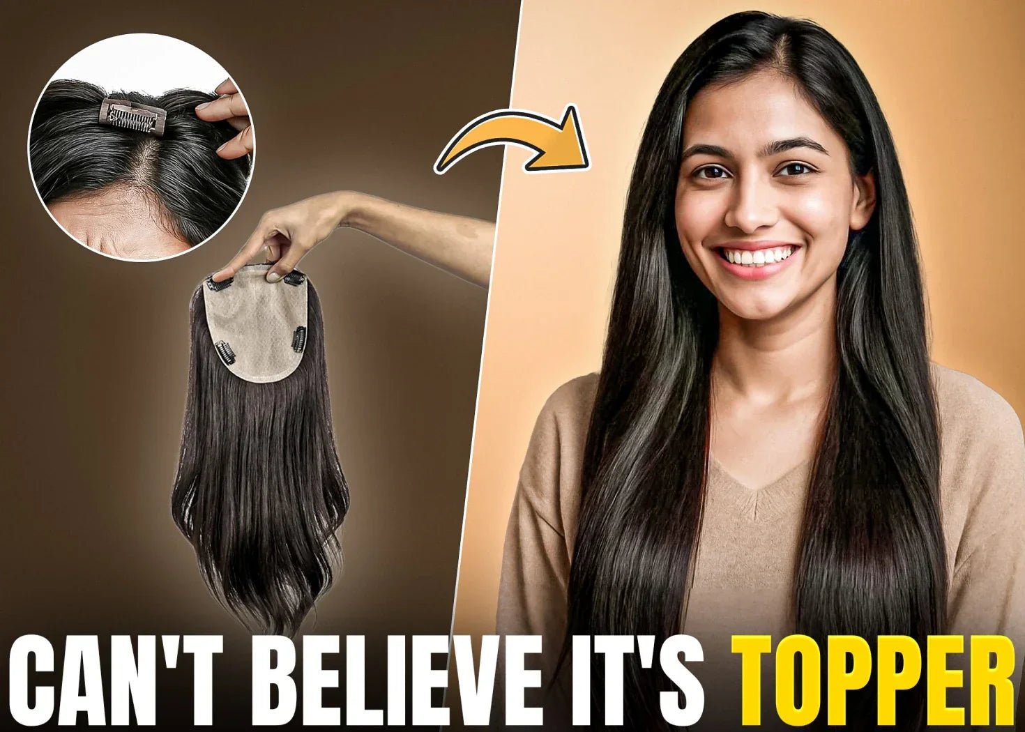 Why Hair Toppers Are Selling Out in Indian Cities Right Now - Alchemane Hair Extensions