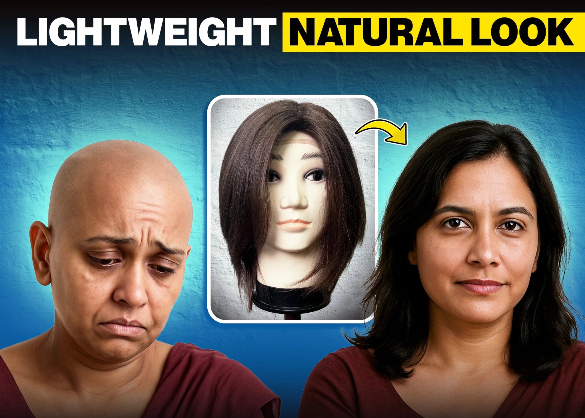 Why Lightweight Wigs Are Ideal for Women in India - Alchemane Hair Extensions