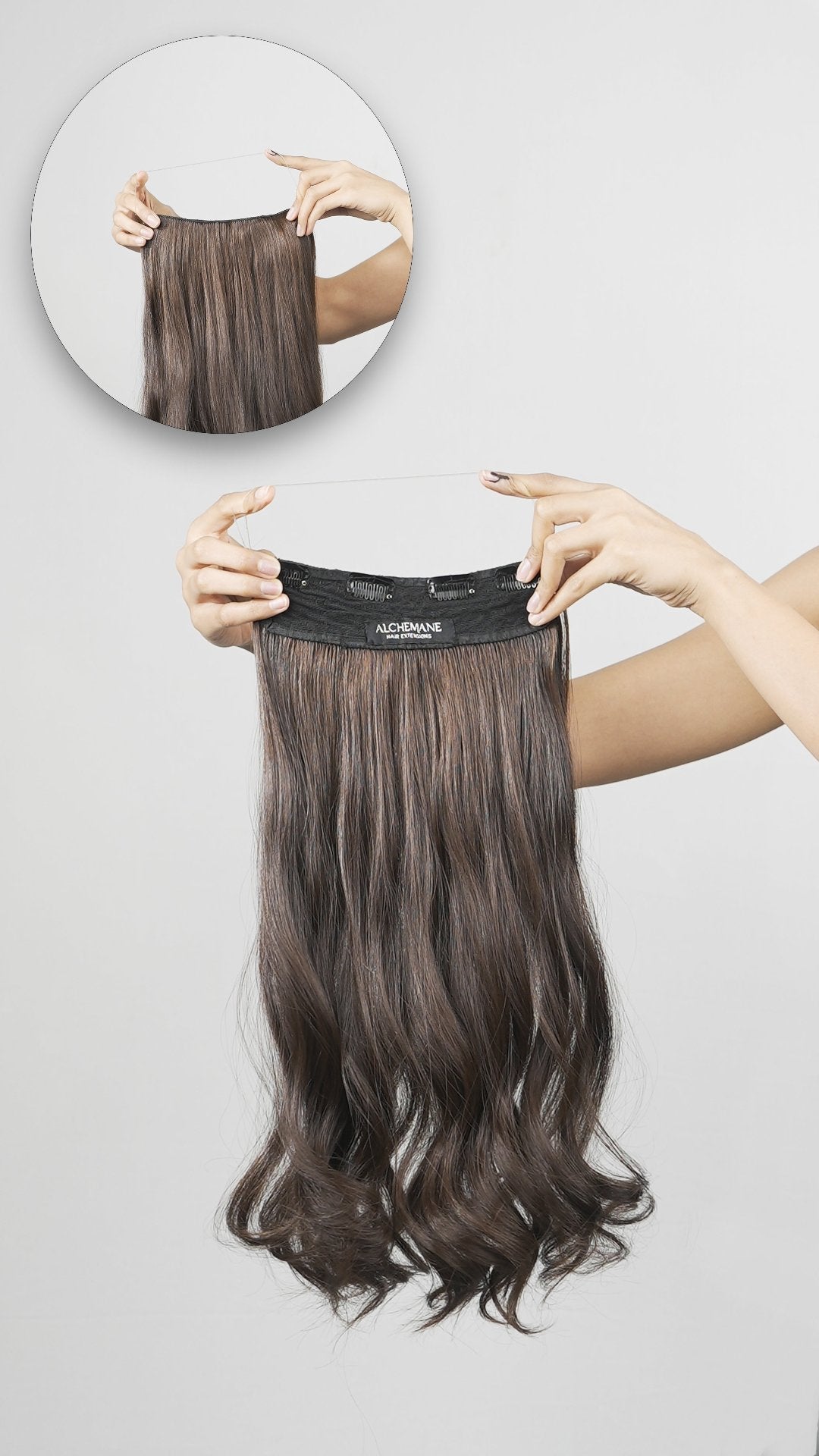 Halo Hair Extensions - Alchemane Hair Extensions
