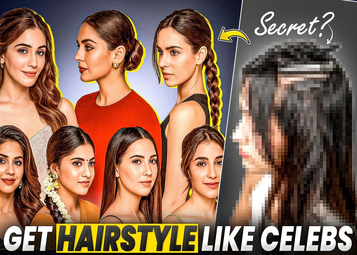 7 Hairstyles Inspired by Bollywood Celebs Using Permanent Extensions. - Alchemane Hair Extensions