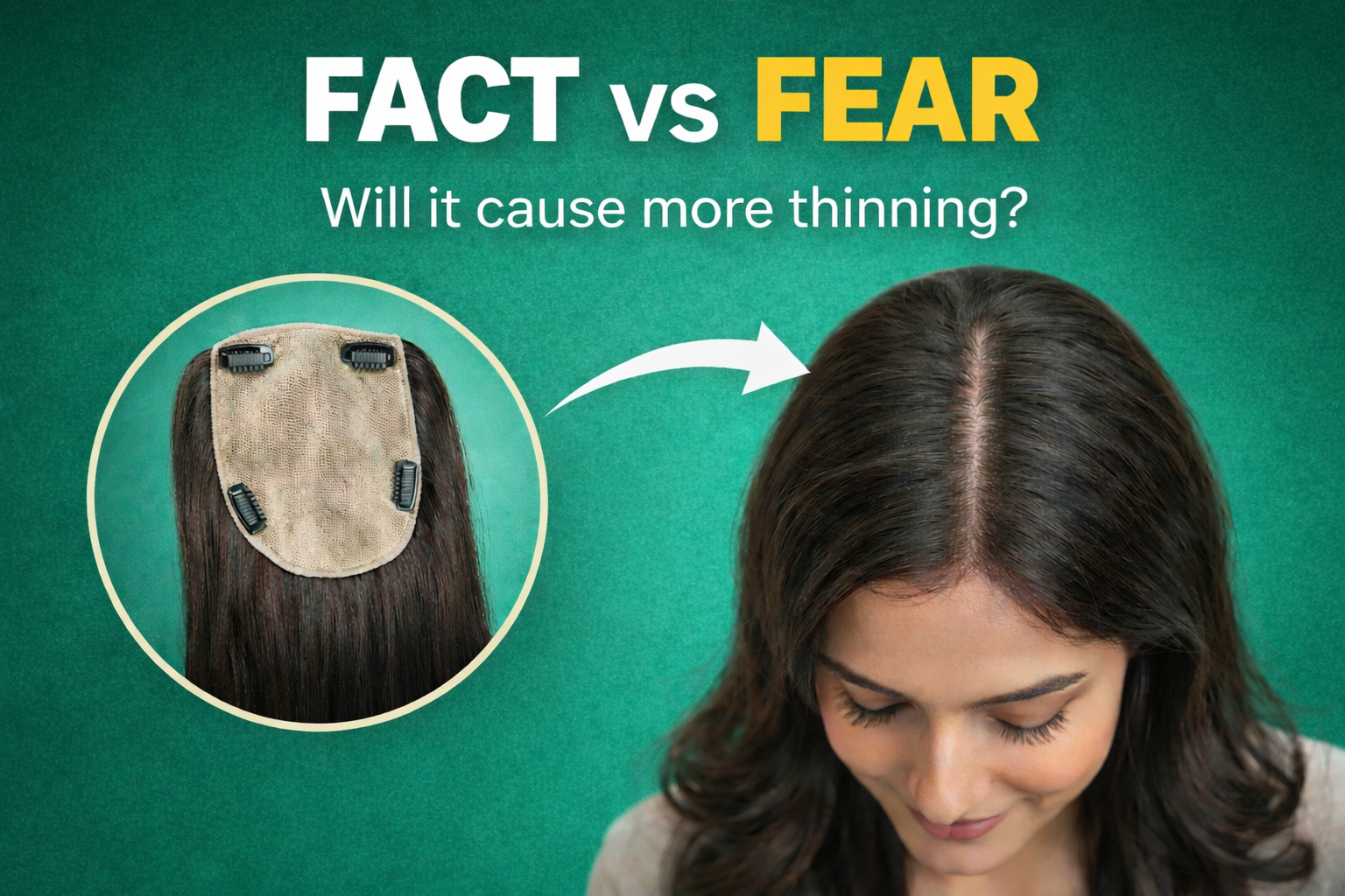 Hair Toppers & Hair Fall: What’s Fact vs. Fear?