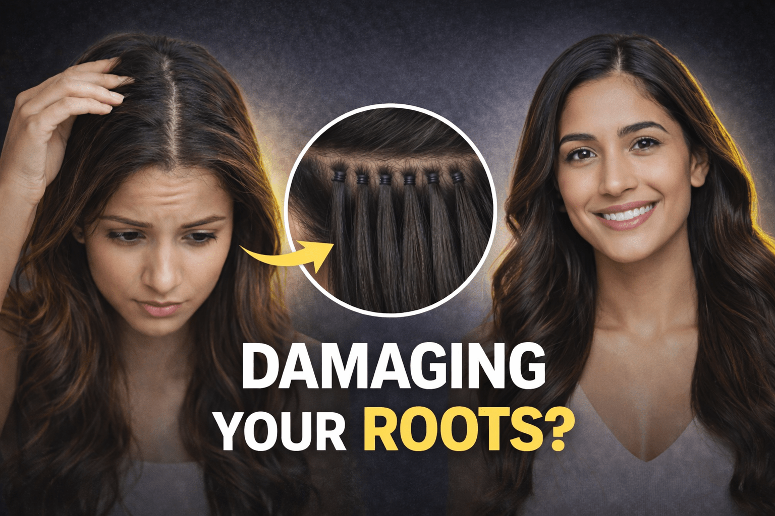 Are Your Hair Extensions Damaging Your Roots? Here’s What Fine Hair Needs Instead - Alchemane Hair Extensions