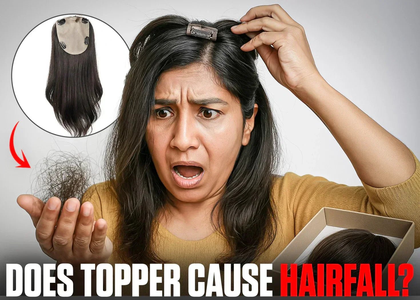 Do Hair Toppers Cause Hair Loss? The Truth No One Talks About - Alchemane Hair Extensions
