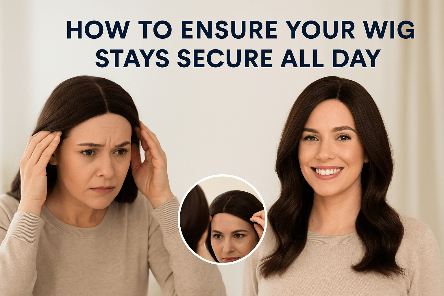 How to Ensure Your Wig Stays Secure All Day - Alchemane Hair Extensions
