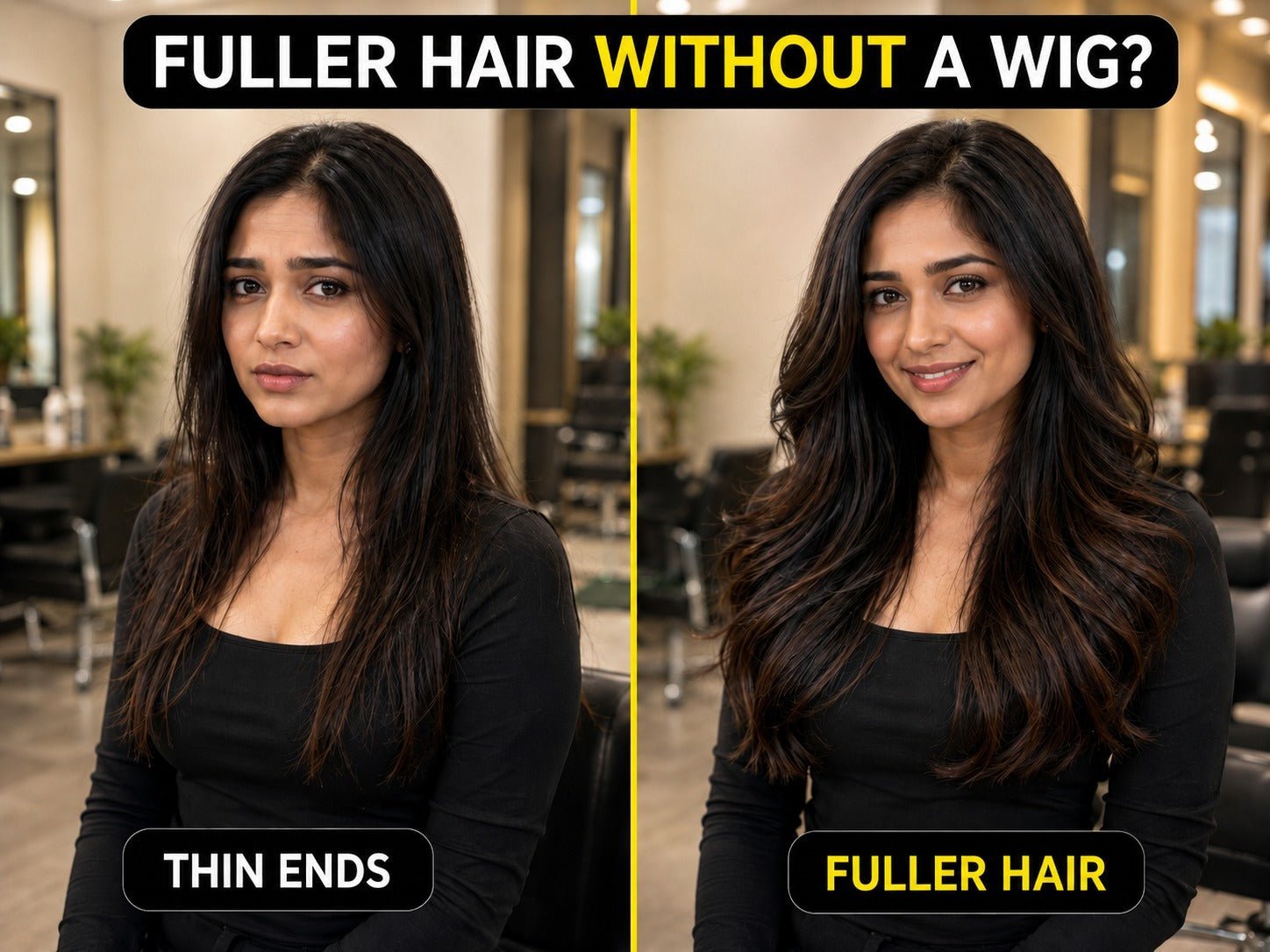 How to Make Your Hair Look 2X Fuller Without a Wig - Alchemane Hair Extensions