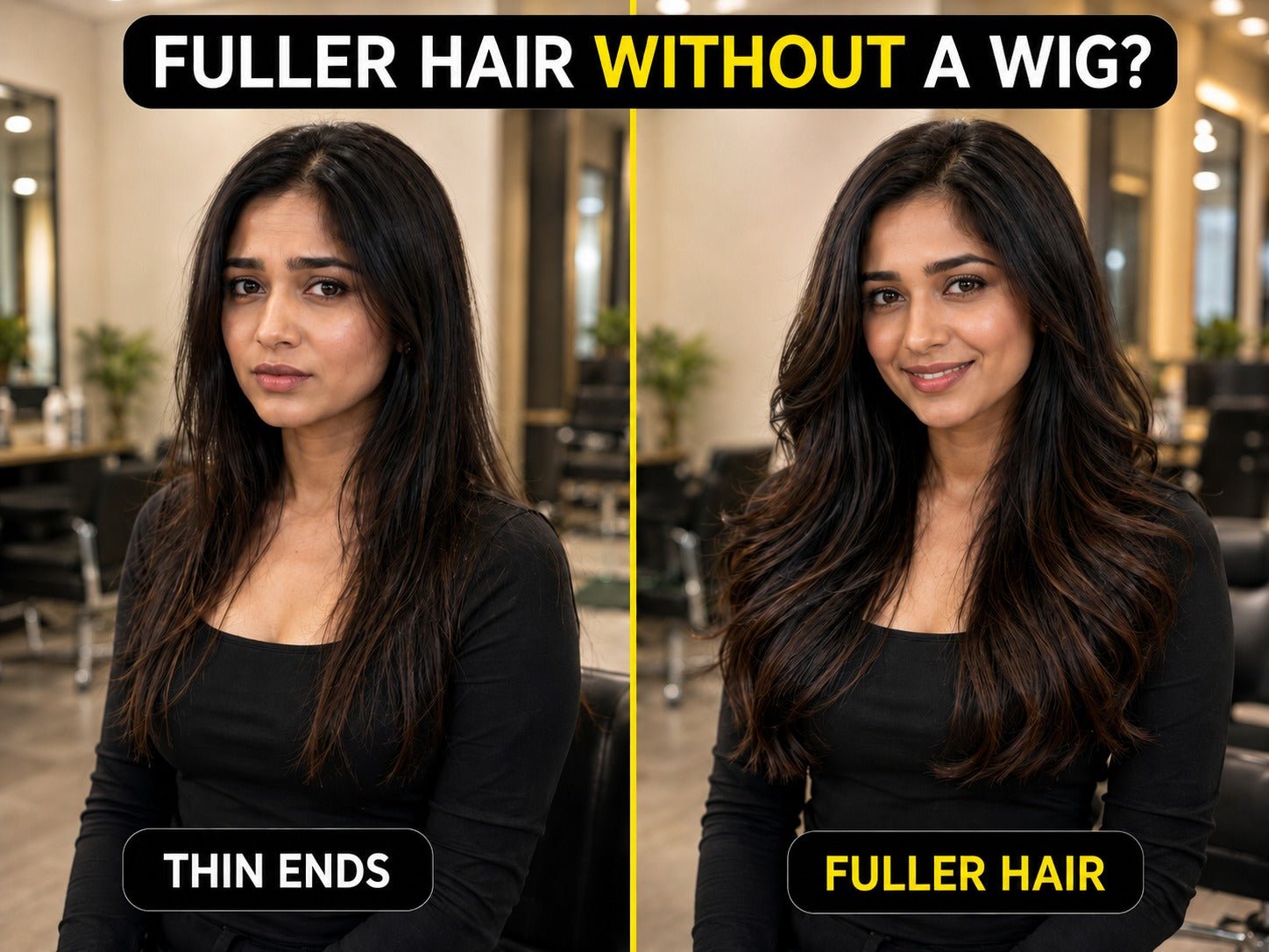 How to Make Your Hair Look 2X Fuller Without a Wig - Alchemane Hair Extensions