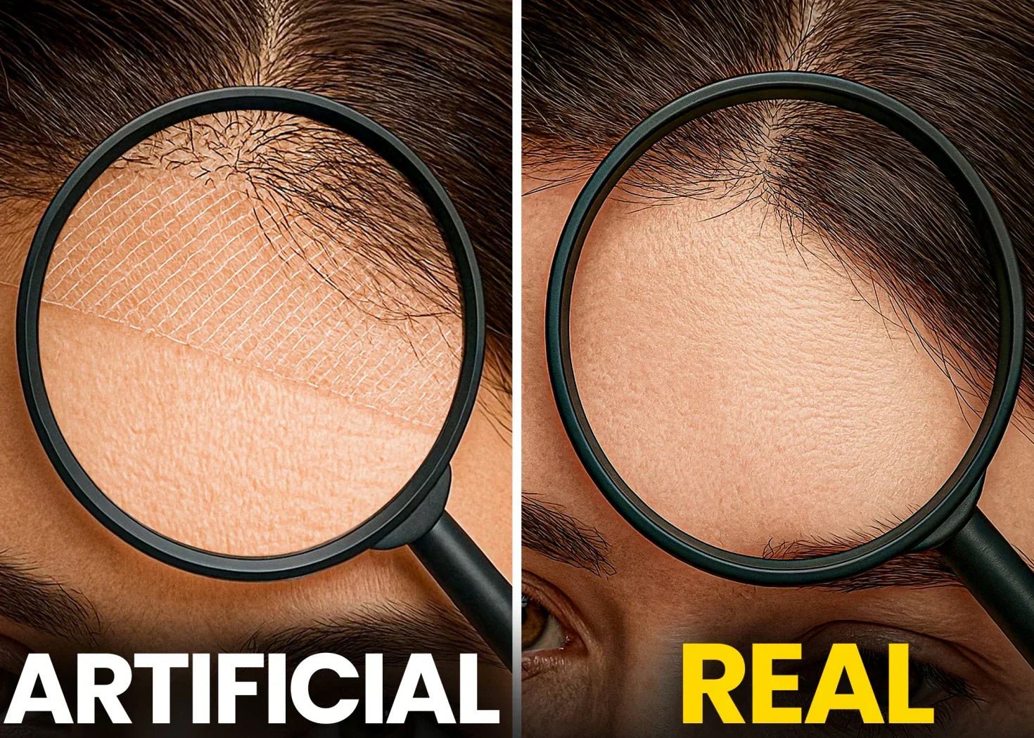 Real or Fake? Take This Wig Test and See If You Can Tell! - Alchemane Hair Extensions