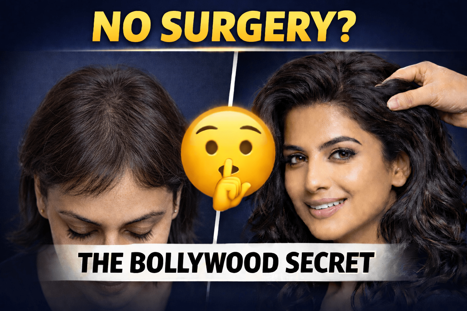 The Bollywood Trend That’s Quietly Replacing Hair Transplants - Alchemane Hair Extensions