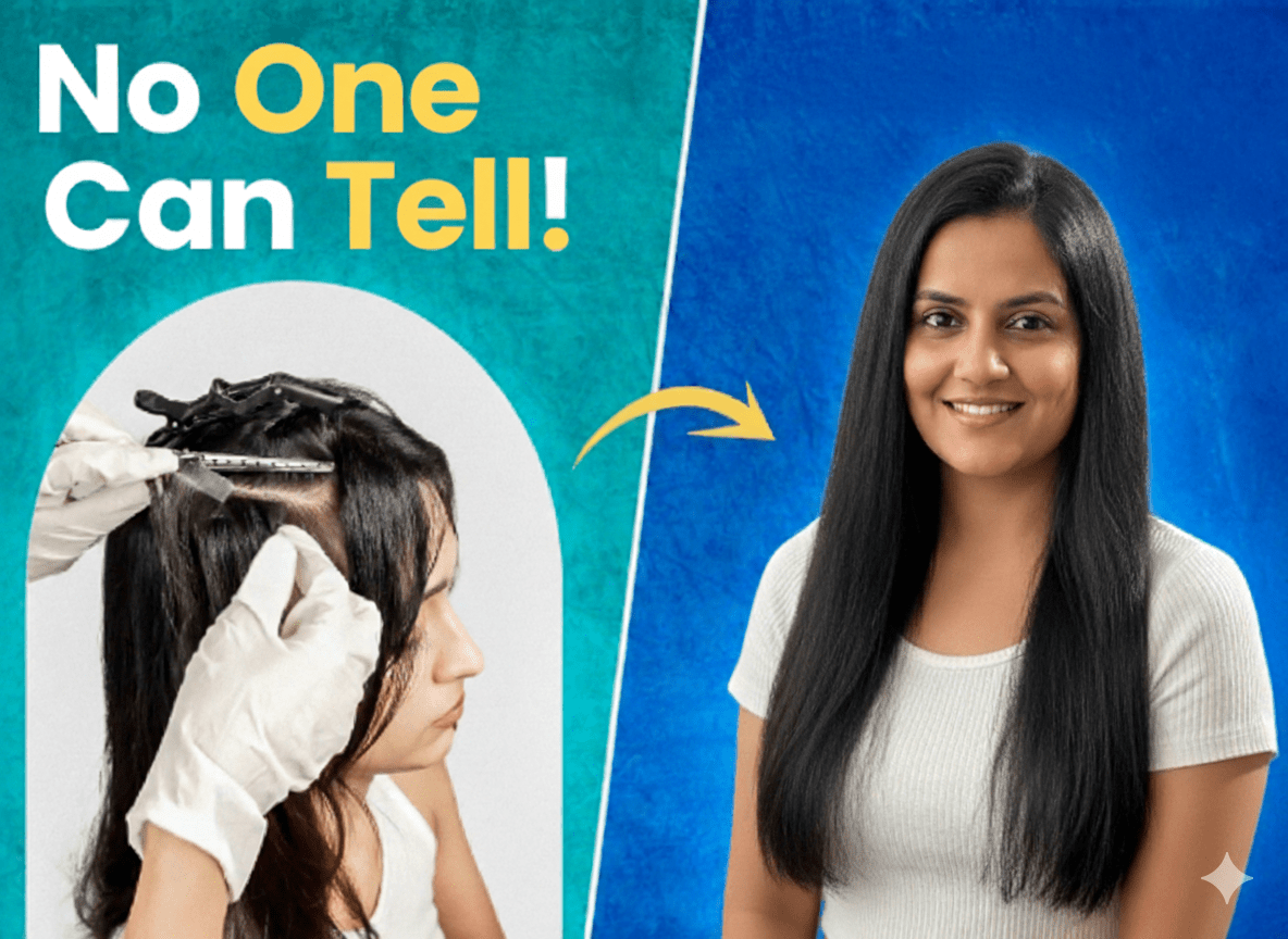 The Tape Extensions Bollywood Stars Use for a Seamless Look. - Alchemane Hair Extensions