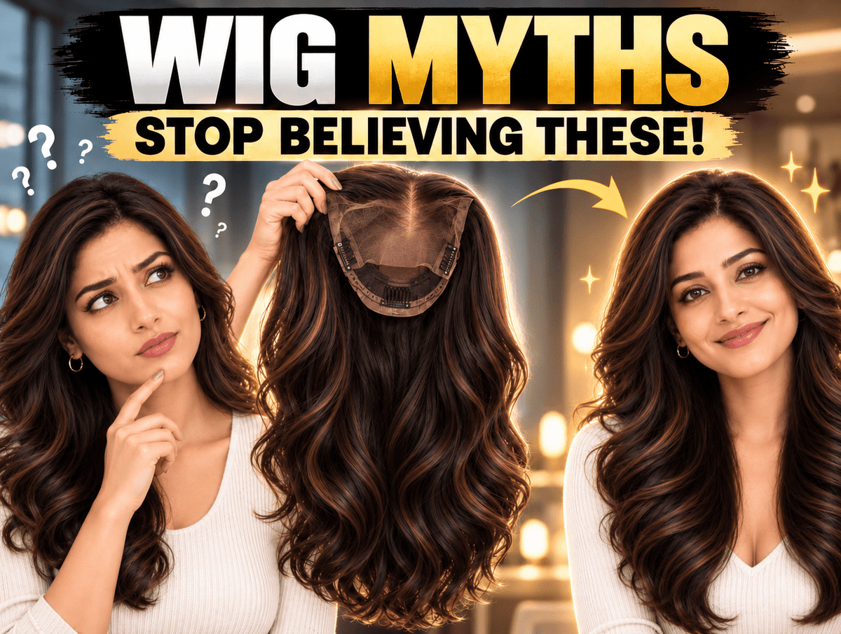 What Are the Most Common Wig Myths Women Should Stop Believing? - Alchemane Hair Extensions