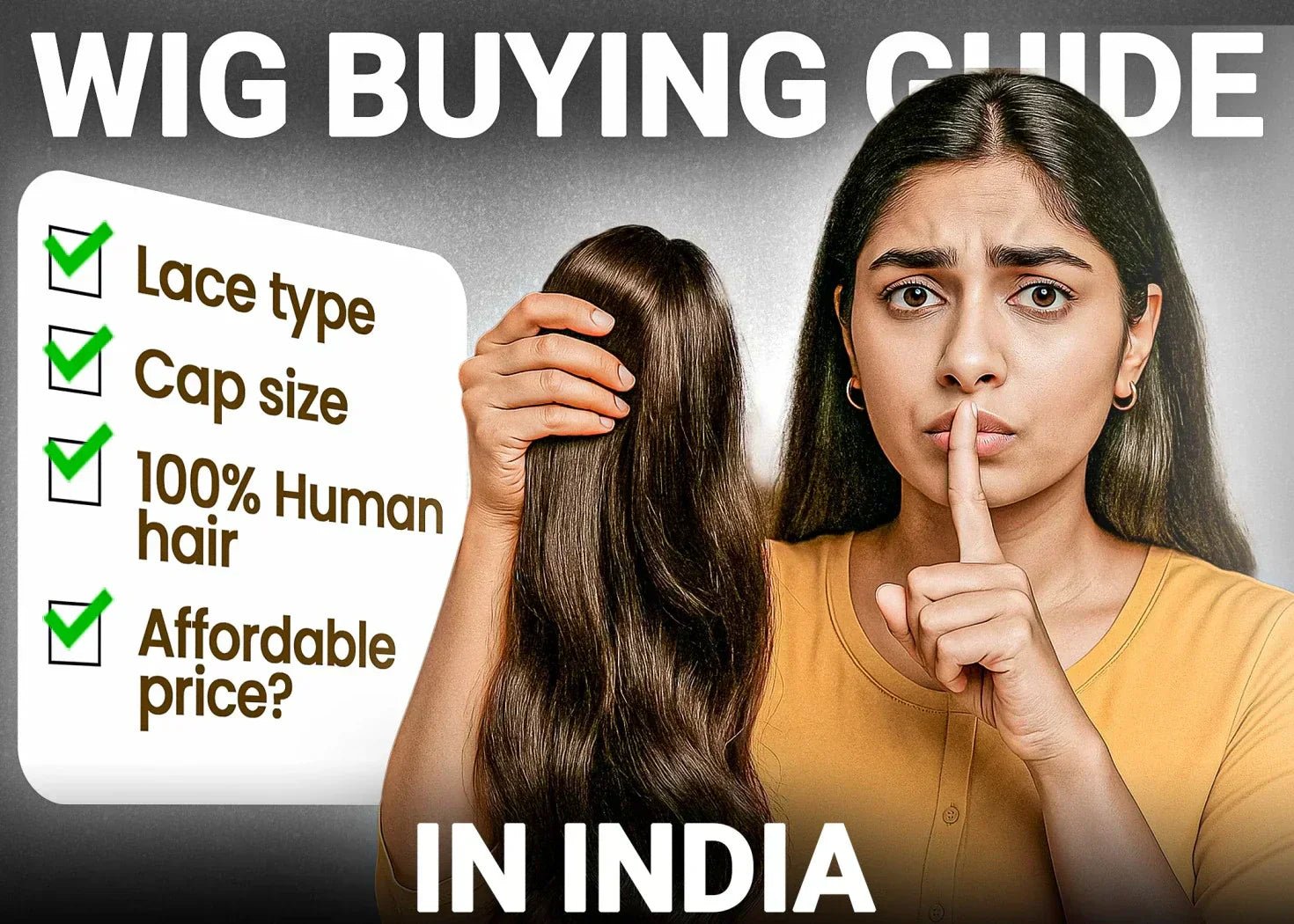 What to Ask Before You Buy Your First Wig in India - Alchemane Hair Extensions