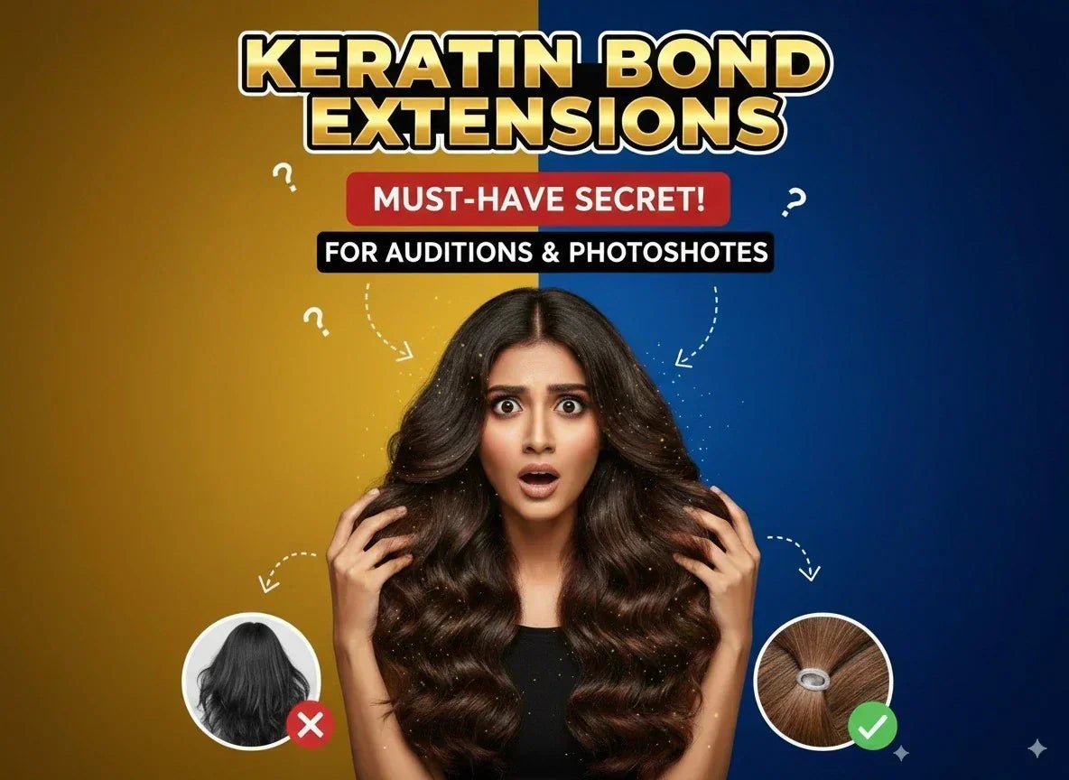 Why Keratin Bond Extensions Are a Must-Have for Auditions and Photoshoots. - Alchemane Hair Extensions