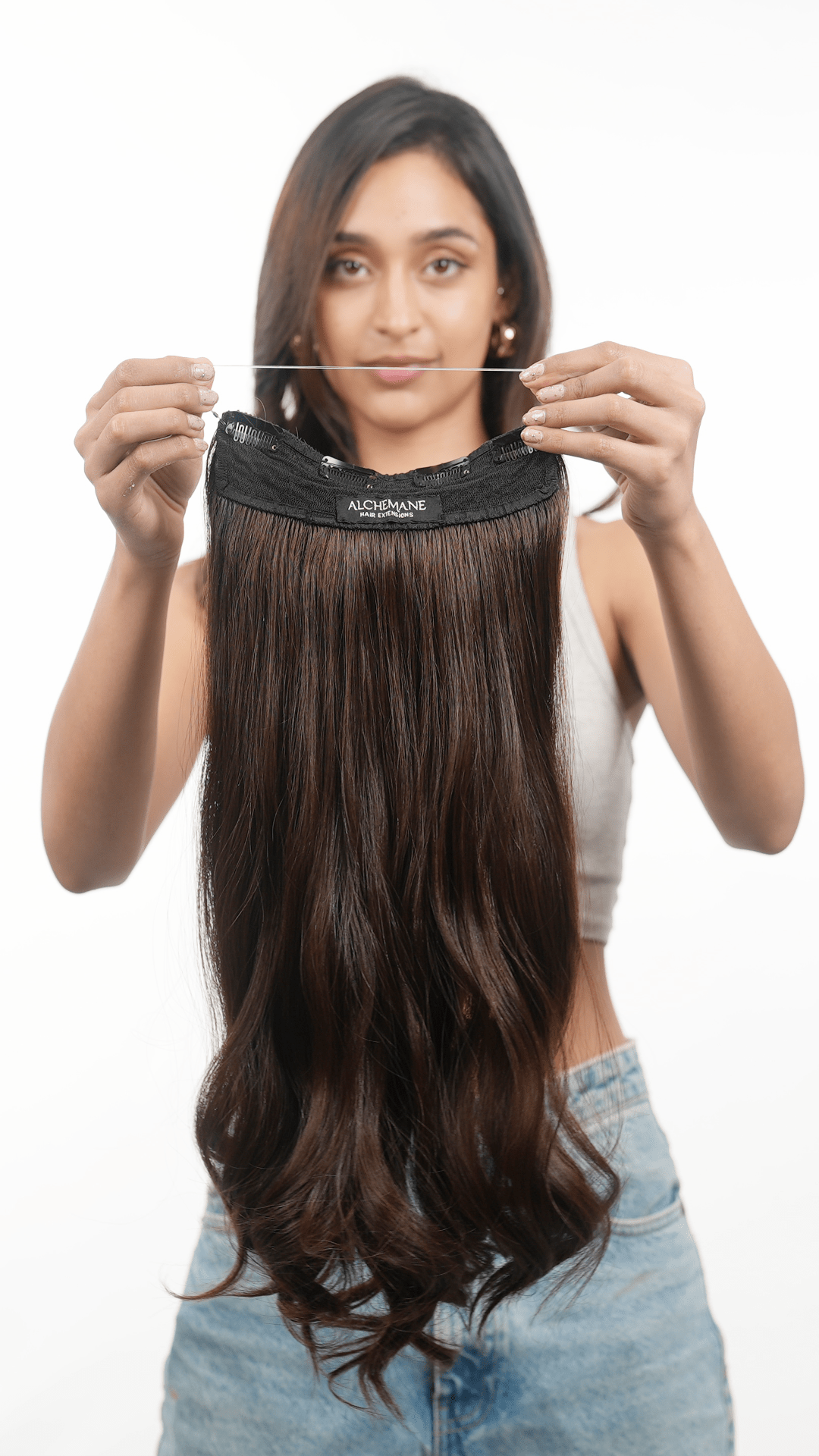 Layered Hair Extensions Halo 18 Inch Best Hair Extensions Halo 18