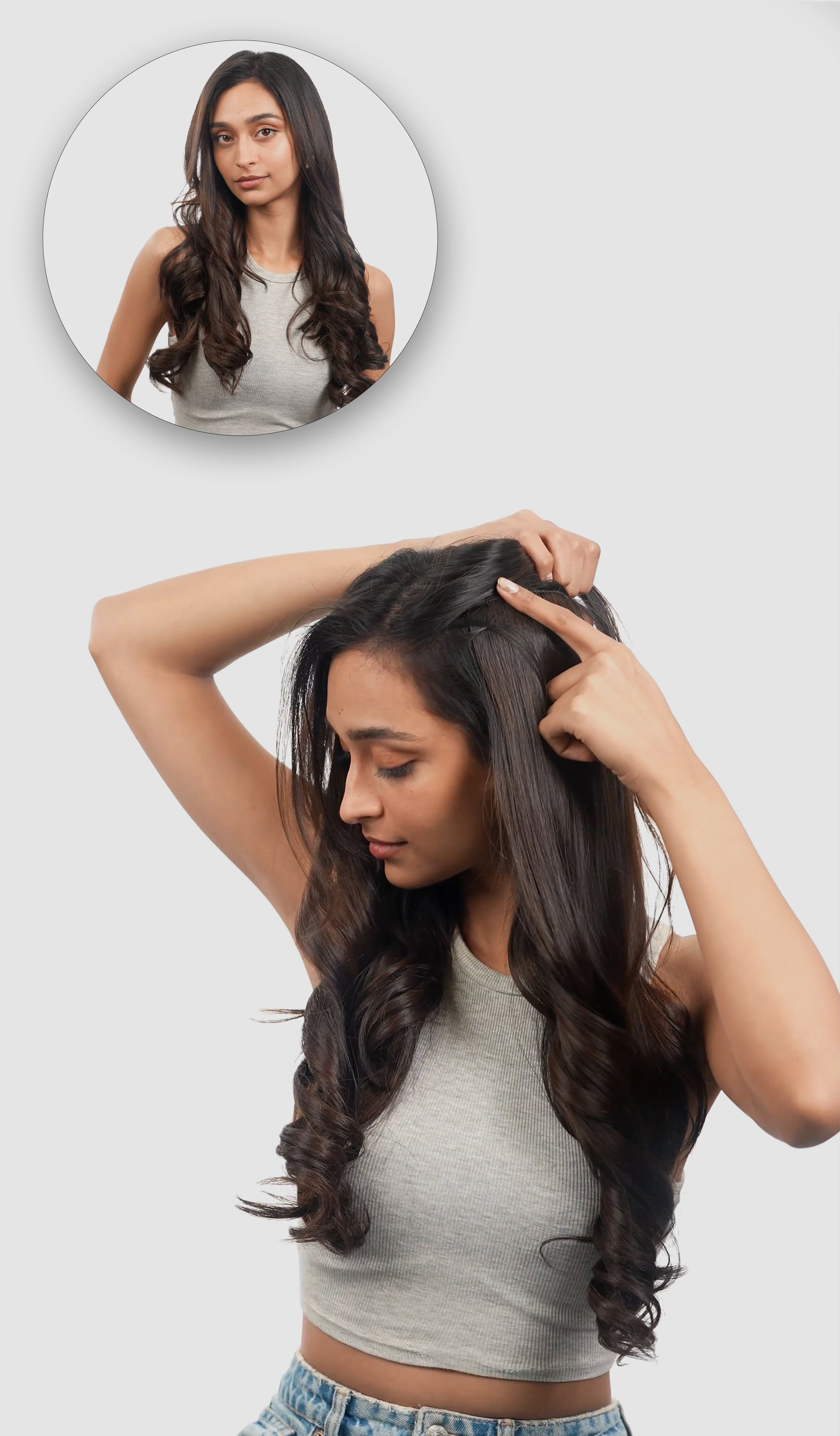 2 Clip Side Hair Extensions